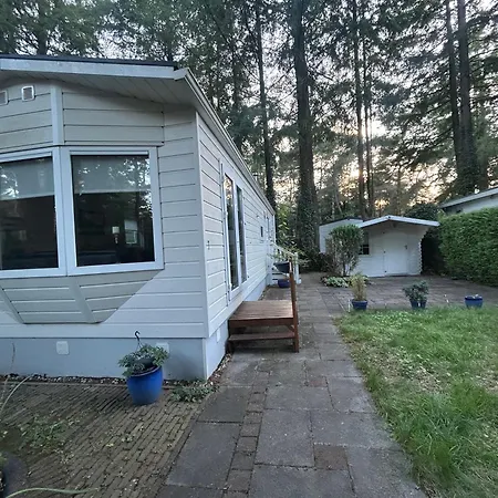 شقة Fijne Caravan Midden In De Bossen De Veluwe هونديرلو